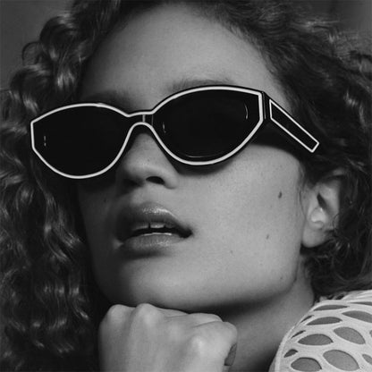 European And American Vintage Sunglasses Personalized Street Shot