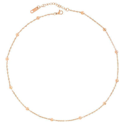 European And American Beanie Necklace Women's Fashion Simple