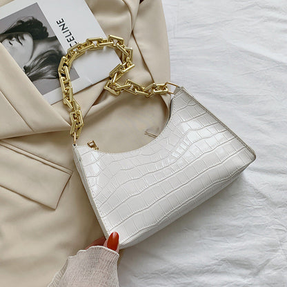 Underarm Bag Texture Chain Women's One-shoulder